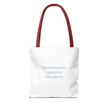 Load image into Gallery viewer, Inspirational Tote Bag for Mindfulness & Wellbeing | #InspiringLives #Wellbeing #MentalHealth