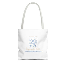 Load image into Gallery viewer, Inspirational Tote Bag for Mindfulness & Wellbeing | #InspiringLives #Wellbeing #MentalHealth