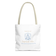 Load image into Gallery viewer, Inspirational Tote Bag for Mindfulness & Wellbeing | #InspiringLives #Wellbeing #MentalHealth