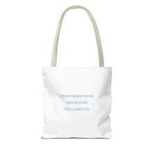Load image into Gallery viewer, Inspirational Tote Bag for Mindfulness & Wellbeing | #InspiringLives #Wellbeing #MentalHealth