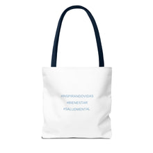 Load image into Gallery viewer, Inspirational Tote Bag for Mindfulness & Wellbeing | #InspiringLives #Wellbeing #MentalHealth