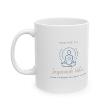 Load image into Gallery viewer, Inspirational Ceramic Mug - 'Inspirando Vidas' Coffee Cup for Mindfulness and Motivation