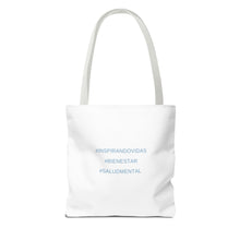 Load image into Gallery viewer, Inspirational Tote Bag for Mindfulness & Wellbeing | #InspiringLives #Wellbeing #MentalHealth