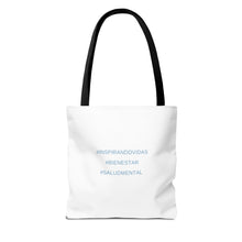 Load image into Gallery viewer, Inspirational Tote Bag for Mindfulness & Wellbeing | #InspiringLives #Wellbeing #MentalHealth